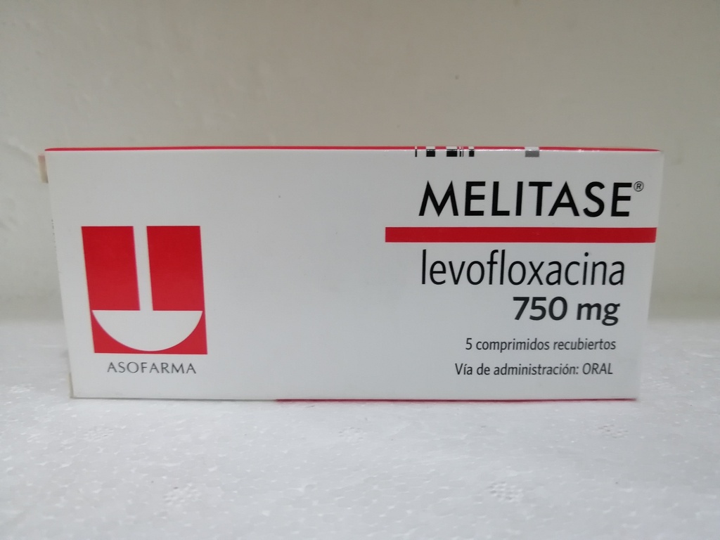 MELITASE 750mg Caja x 5 Comp.