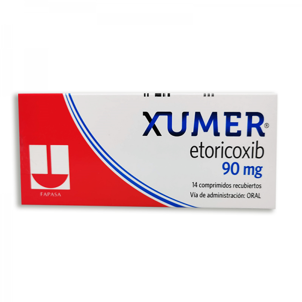 XUMER 90mg Caja x 14 Comp.