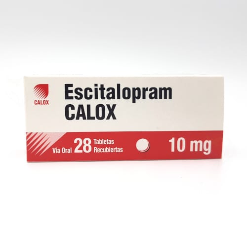 ESCITALOPRAM 10mg x 28 Tabs.