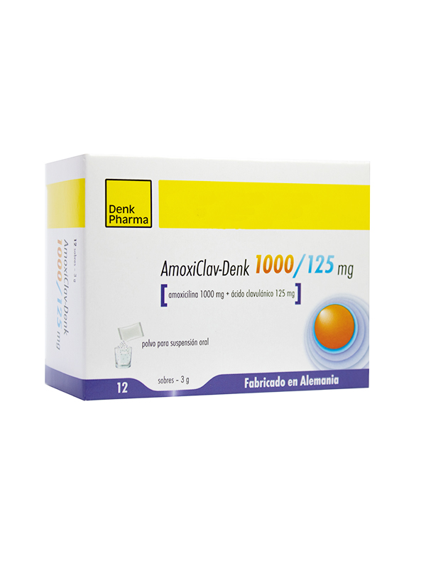 AMOXICLAV-DENK Pps x 12 Sobres