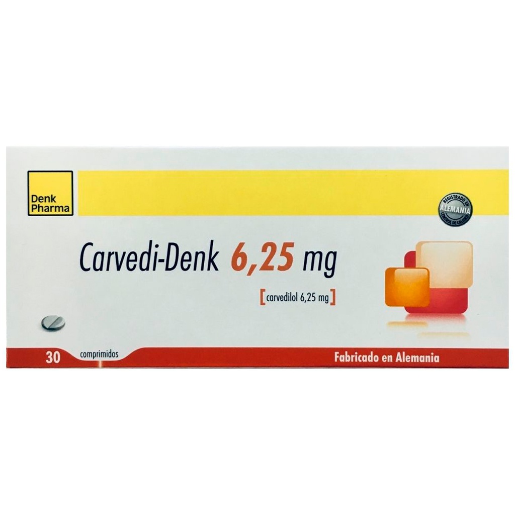 CARVEDI-DENK 6.25mg x 30 Comp