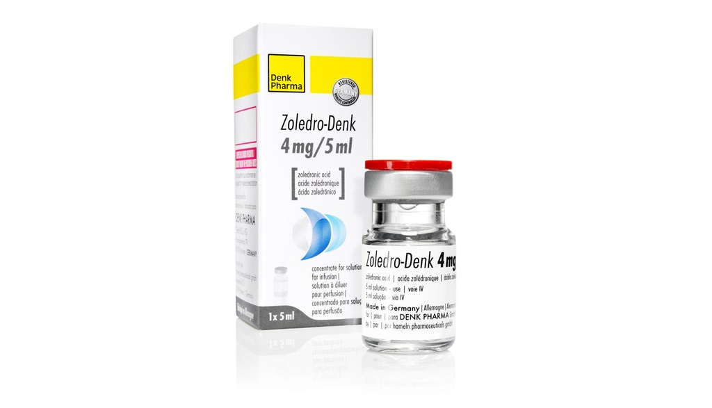 ZOLEDRO-DENK 4mg Caja x 1 Vial