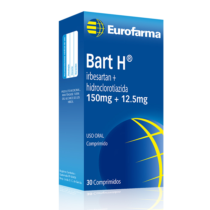 BART H 150 + 12.5MG x 30 COMP.