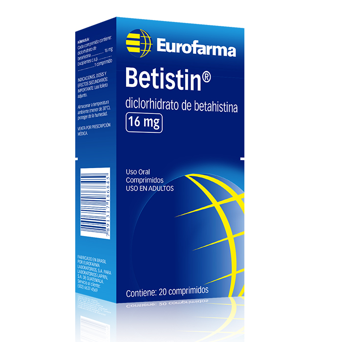 BETISTIN 16MG x 20 COMP.