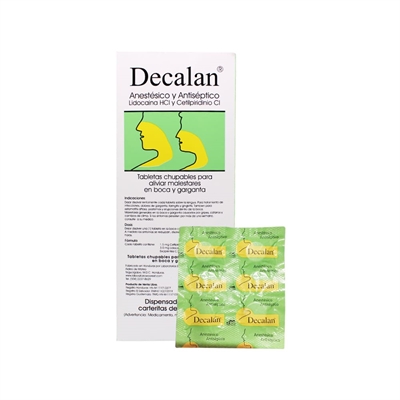 DECALAN AA DISP. X 40 CART X 4 TAB