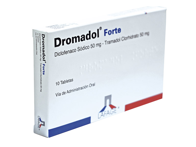 DROMADOL FORTE x 10 Tabs.