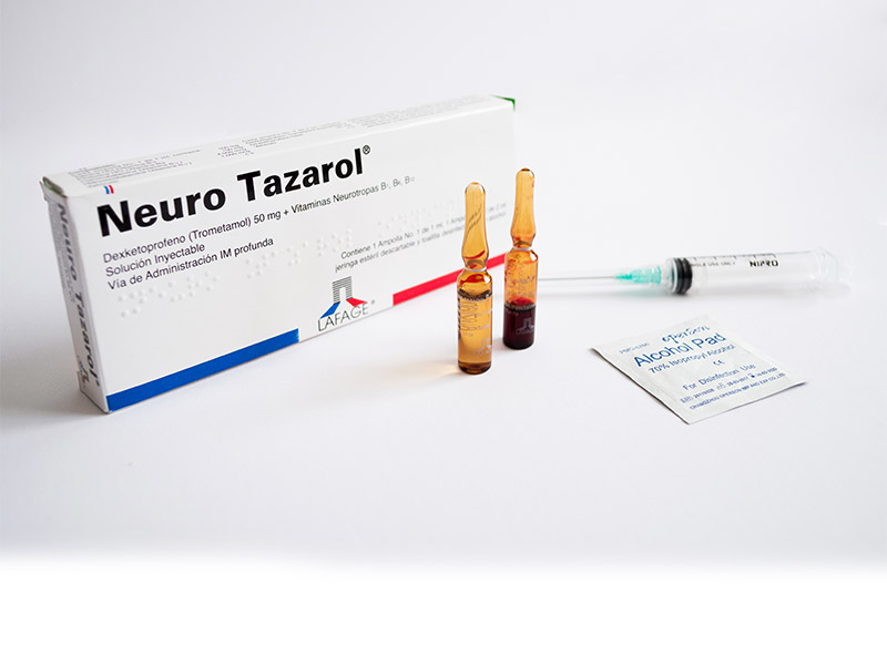 NEURO TAZAROL INYECTABLE x 1 Amp.