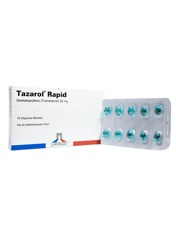 TAZAROL RAPID x 10 Cap. Blan.