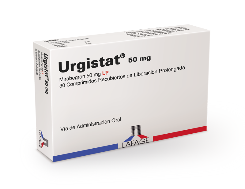 URGISTAT 50 mg Caja x 30 Compr