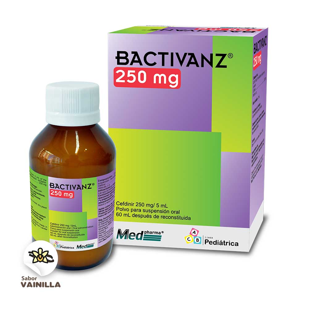 BACTIVANZ 250mg Pps. Fco. x 60 mL