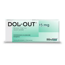 DOL-OUT 15mg Caja x 25 Amp. Iny.