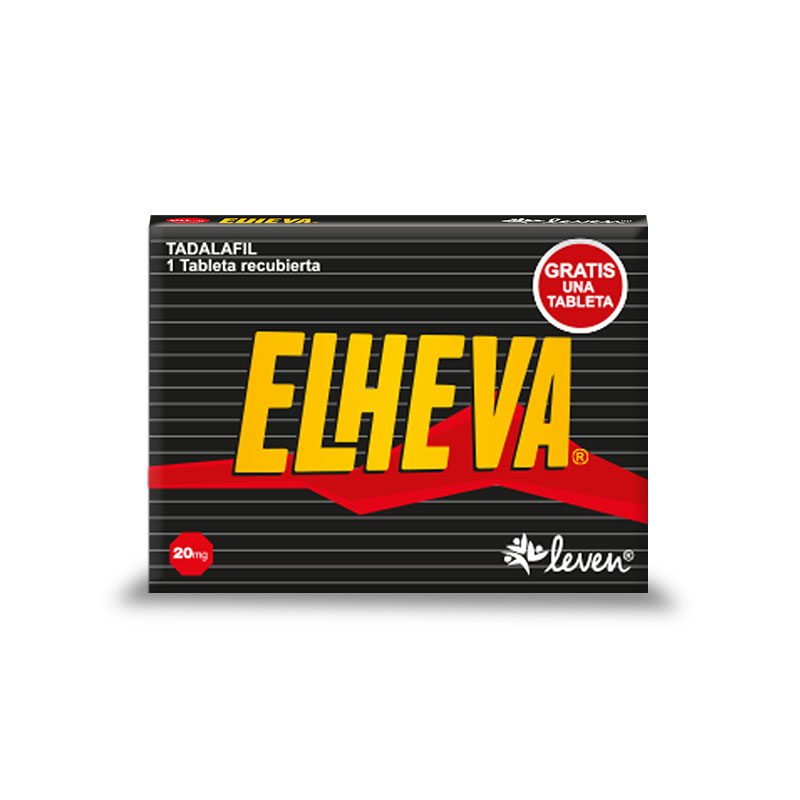 ELHEVA 20mg Caja x 2 Tabs.