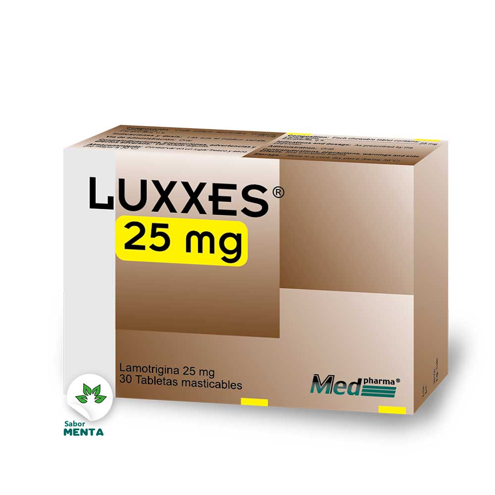 LUXXES 25mg Caja x 30 Tabs.