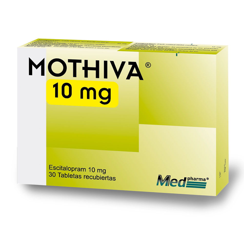 MOTHIVA 10mg Caja x 30 Tabs.