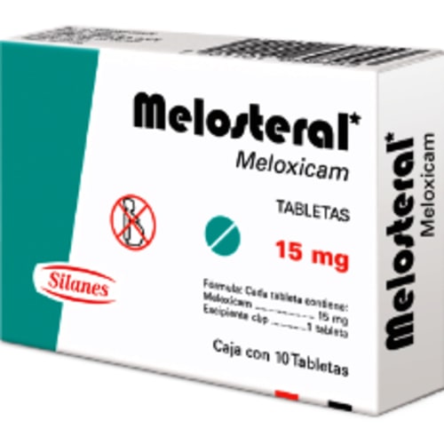 MELOSTERAL 15mg Caja x 10 Tabs.