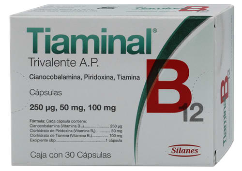 TIAMINAL B12 TRIV. Caja x 30 Caps.