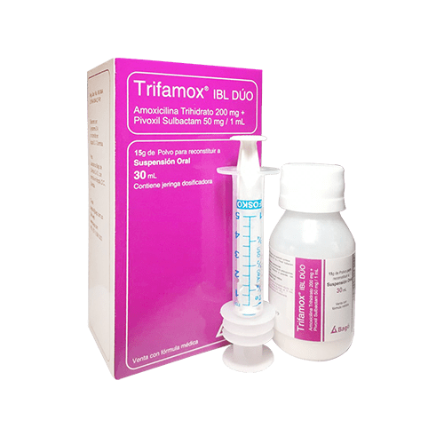 TRIFAMOX IBL DUO SUSP Fco x 30 ml