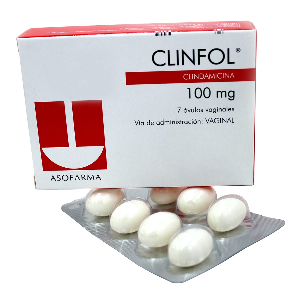 CLINFOL 100 CAJA X 7 OVULOS