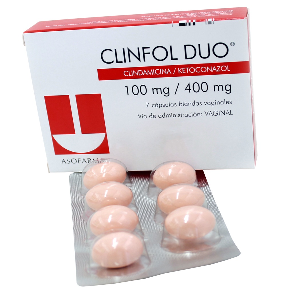 CLINFOL DUO CAJA X 7 OVULOS